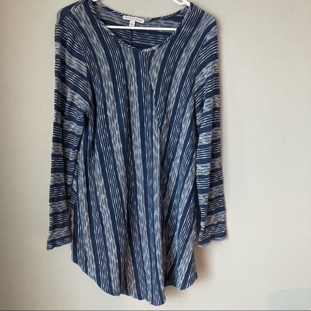 Bohemian Notations Knit Tunic